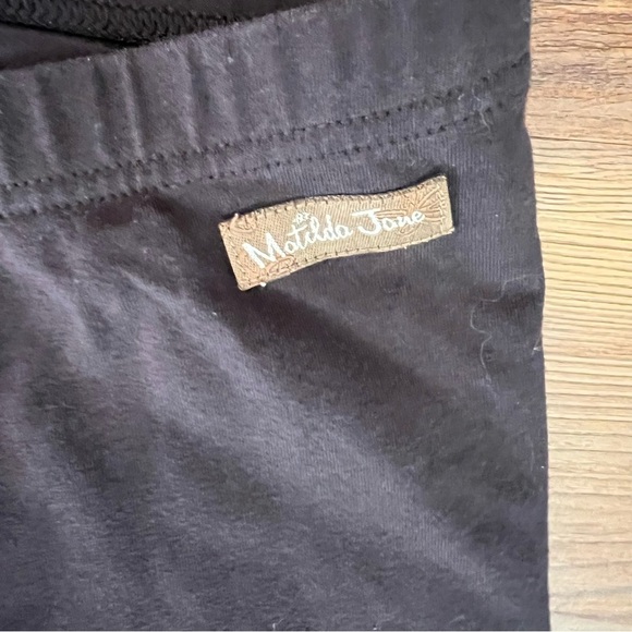 Matilda Jane women’s size L black knit pants, good preowned condition - Picture 5 of 10